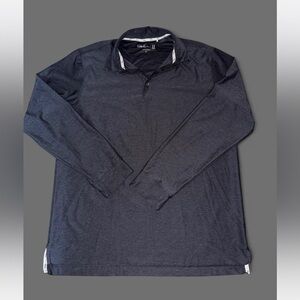 Walter Hagen Charcoal Long Sleeve Polo size medium